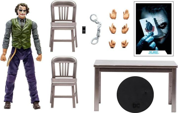 Immagine prodotto McFarlane Figura d'azione del Multiverso DC Il Joker (variante della cella) (Il Cavaliere Oscuro) (Etichetta