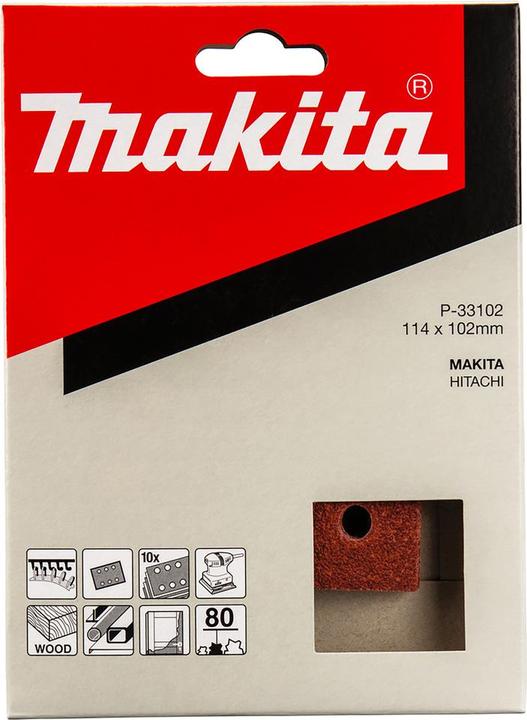 Produktbild Makita Schwingschleifpapier mit Klett (80)
