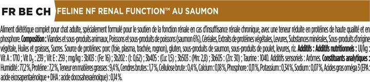 Actual product image Purina NF Renal Function Feline Salmon - Wet Food for Cats - 10x85g (Adult, 1 pcs., 850 g)