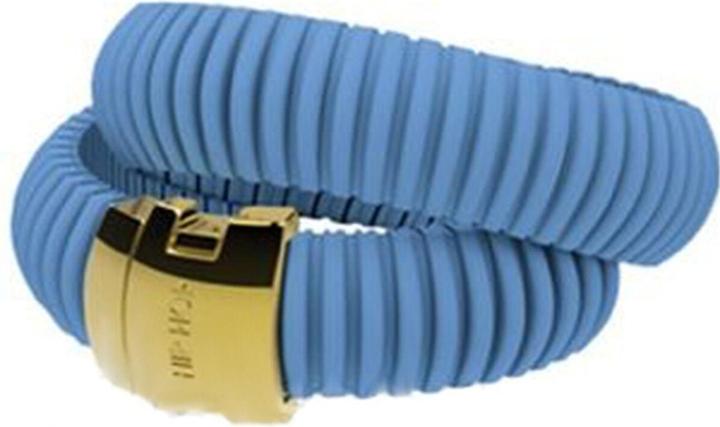 Produktbild HIP HOP BIJOUX Mod. ICON LIGHT BLUE Bracciale doppio/ Double bracelet