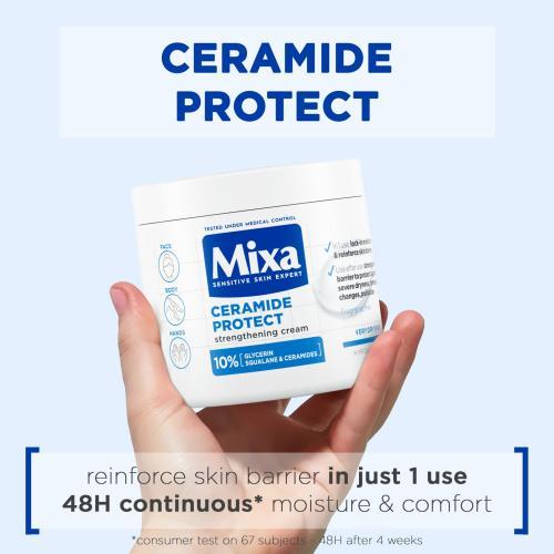 Image du produit Mixa Crème fortifiante Ceramide Protect (Crème pour le corps, 400 ml)