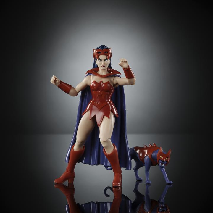 Actual product image Mattel M.o.t.U. Origins Core Cartoon Collection Catra