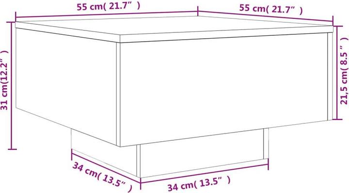 Produktbild VidaXL Jasko (55 x 55 x 31 cm)