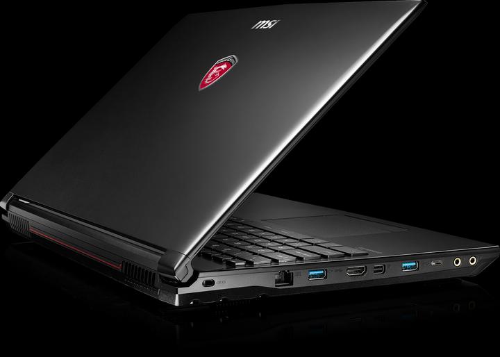 Image du produit MSI Gl62 7rd-459ch (15.60", Intel Core i7-7700HQ Intel Core i7-7700HQ, 16 Go, 256 Go, CH)