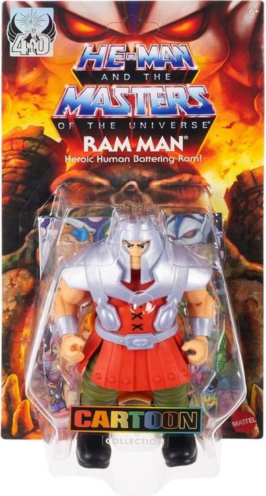 Actual product image Mattel Masters of the Universe Origins action figure Ram Man 14 cm