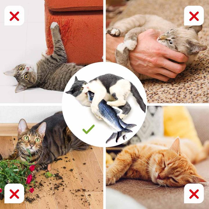 Actual product image MediaShop Flippity Fish (Catmint toy)