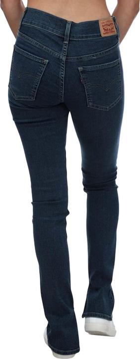 Actual product image Levis Womens/Ladies 311 Leather Patch Slit Hem Shaping Skinny Jeans (27)