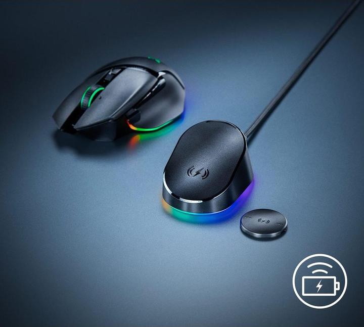 Actual product image Razer Wireless Charging Puck für Basilisk V3