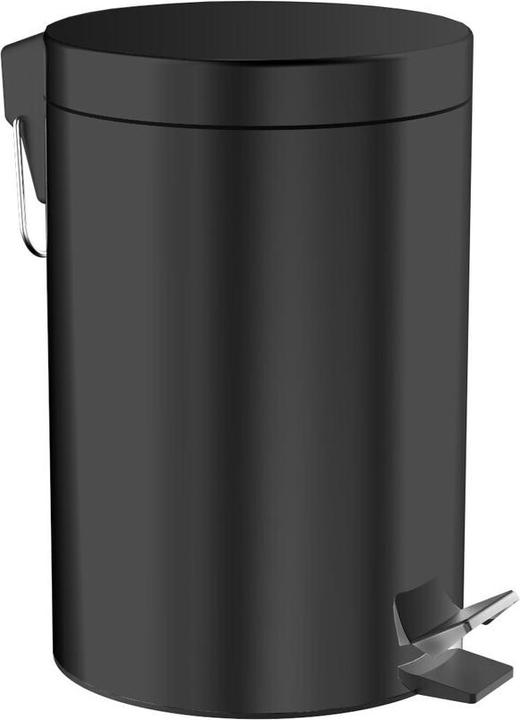 Immagine prodotto Emco Cestino per rifiuti SYSTEM 2 modello da pavimento, con coperchio, 5 l nero (5 l)