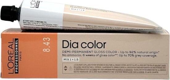 L'Oréal Paris Loreal DIA Color 8,43 Hellblond Kupfer Gold 60 ml (8.43 Hellblond Kupfergold)