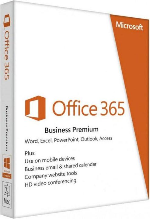 Microsoft Office 365 Business Premium Deutsch (1 User, 12 Monate)