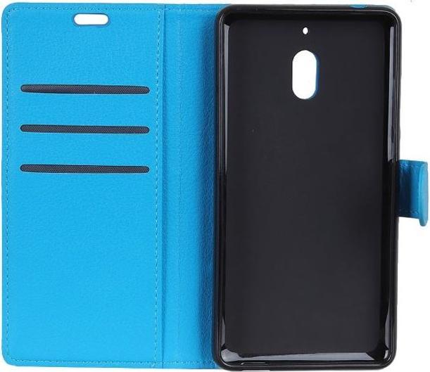 Actual product image MU Classic Litchi Leather Bookcover Series (Nokia 2.1)