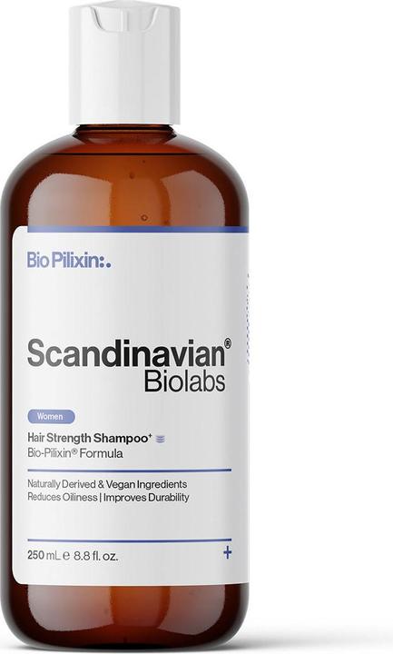 Actual product image Scandinavian Biolabs Hair Strength Shampoo For Women (Liquid shampoo)