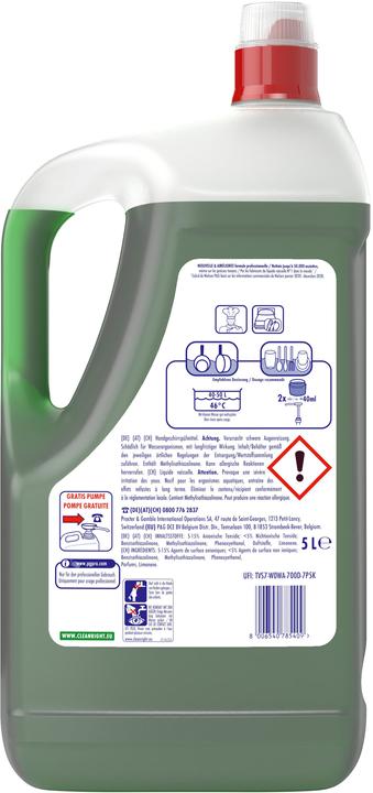 Actual product image Fairy P&G Professional Original hand splash, 5 litres (Liquid, 50000 Washing cycles)