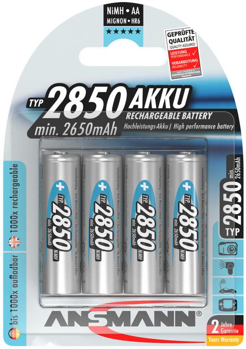 Immagine prodotto Ansmann AA (4 pz., AA, 2650 mAh)