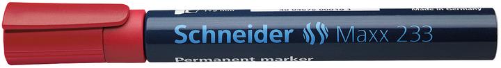 Produktbild Schneider Permanentmarker Maxx 233 Strichstärke: 1-5 mm Schreibfarbe: rot (Rot, 5 mm, 1 x)
