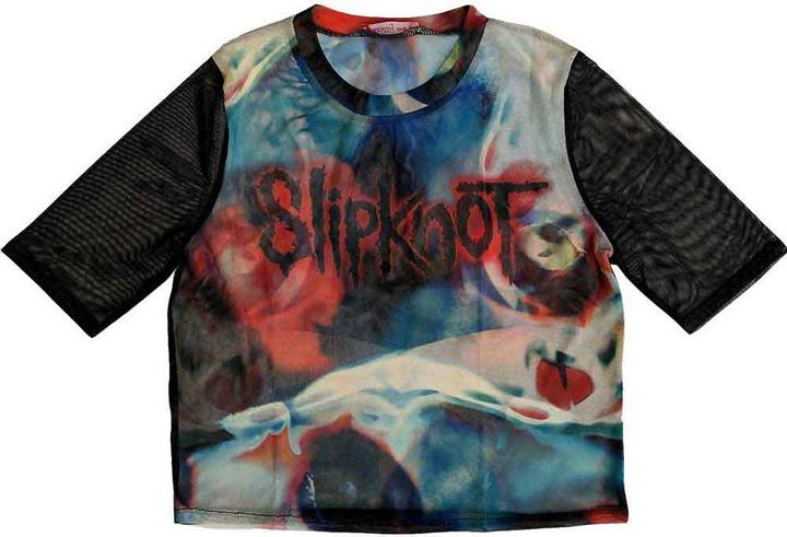 Slipknot Face & Logo Crop Top (Girlie)