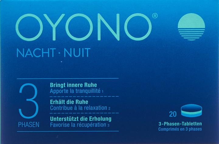 Actual product image Oyono Nacht N Tablette (20 Piece, Pills, 41 g)