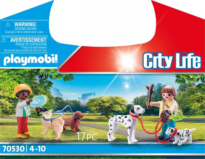 Actual product image Playmobil 70530 Carrying Case Bambini Con Cuccioli (70530, Playmobil City Life)