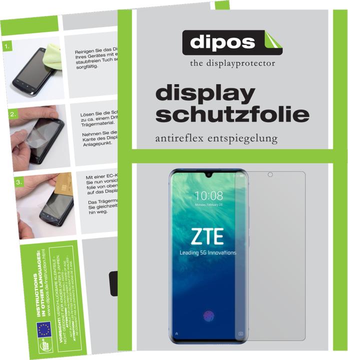 Image du produit Dipos Film de Protection d’écran Anti-reflet (5 pièce(s), ZTE Axon 10s Pro 5G)