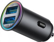 Image du produit Joyroom Chargeur de voiture JR-CCN03, 2USB 24W