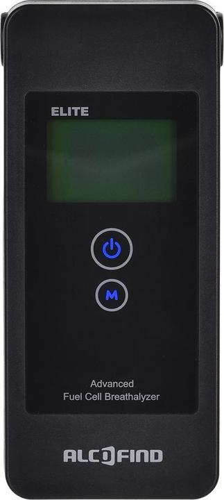 Actual product image Hi-tech medical ALCOFIND ELITE breathalyser Black Platinum electrochemical sensor Built-in display