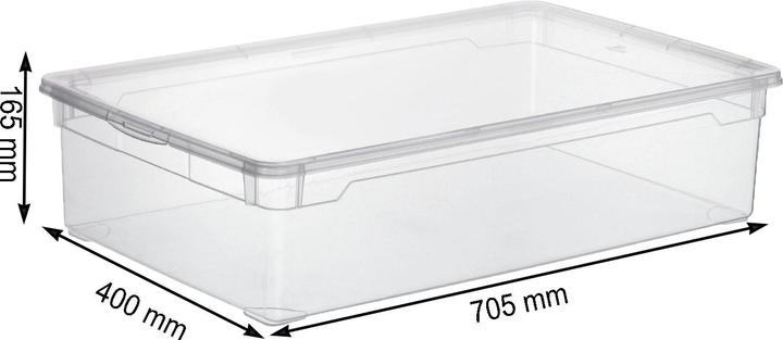 Actual product image Rotho Clear (70.5 x 40 x 16.5 cm, 30 l)