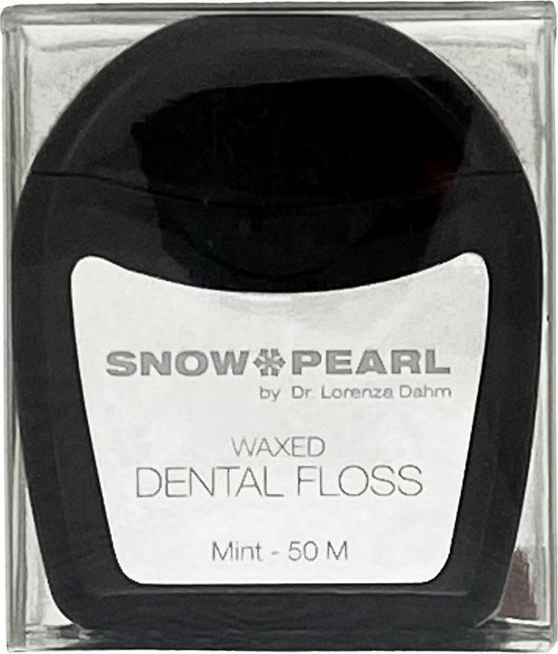 Snow Pearl Zahnseide 50m gewachst Minze (50 m)