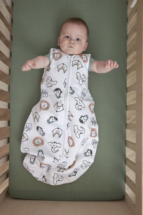 Actual product image Meyco Sleeping bag jersey padded 98 cm Animal (98 cm)