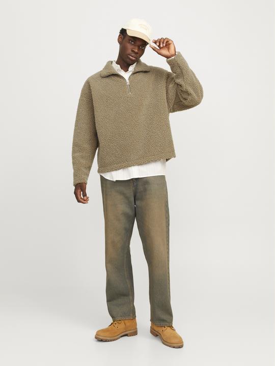 Produktbild Jack & Jones Jorroxbury Teddy Sweat High Neck Ln (S)