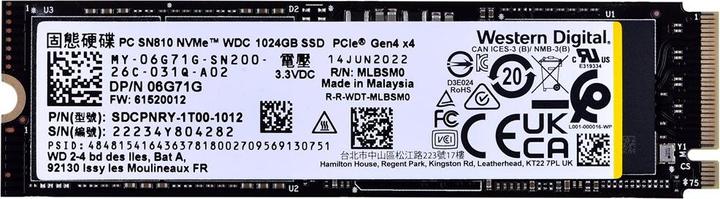 Immagine prodotto Dell Unità a stato solido M.2 PCIe NVME Gen 2280 - (1000 GB, M.2 2280)