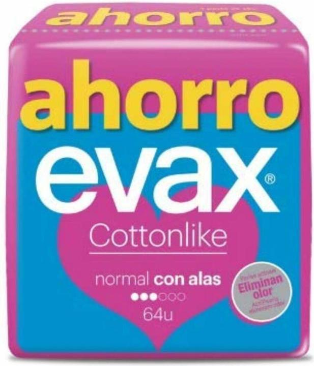 Evax Cottonlike Normal avec ailes 16 pièces (16 x, Tampons sanitaires)