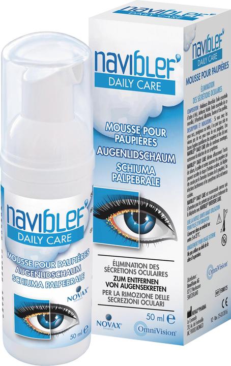 Produktbild Naviblef Daily Care Augenlidschaum (50 ml, Tag)