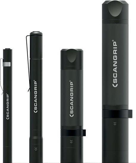 Actual product image Scangrip LED torch FLASH Pencil 75 lm 2 x AAAA BAtterien 40 m (13.10 cm, 75 lm)