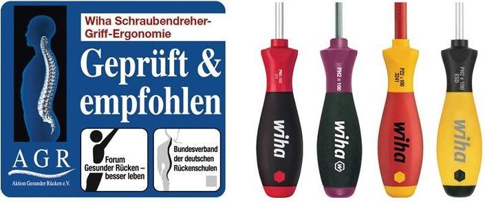Produktbild Wiha Schraubendreher Set (Schlitzschrauben, Phillipps-Kreuzschlitz (PH))