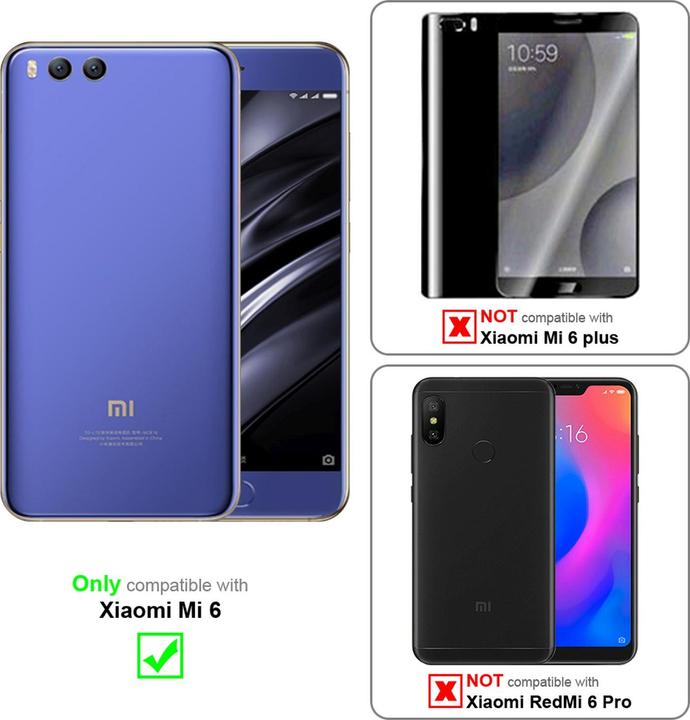 Productafbeelding Cadorabo Boek Jeans Optiek Cover (Xiaomi Mi 6)
