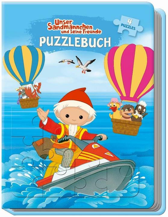 Actual product image Unser Sandmännchen und seine Freunde Puzzlebuch (German, Trötsch Verlag GmbH & Co KG, 2018)