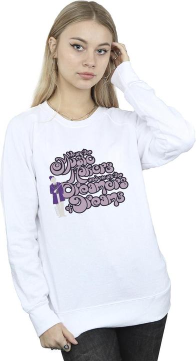 Produktbild Willy Wonka & the Chocolate Factory Dreamers Text Sweatshirt (4XL)