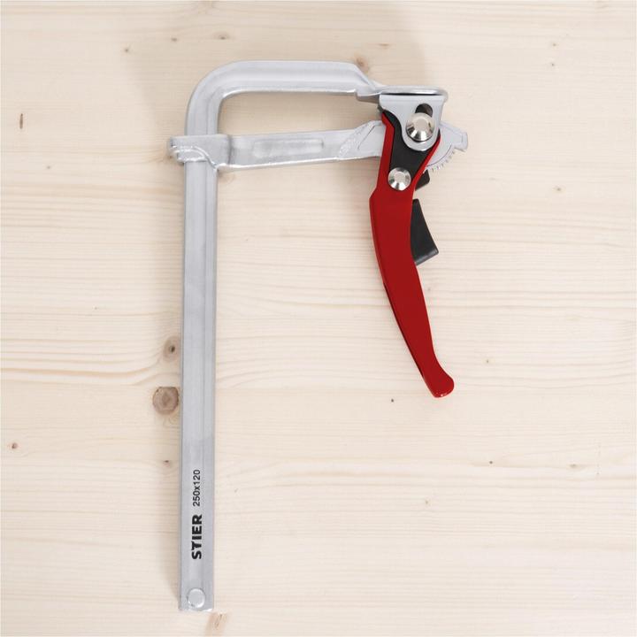 Image du produit Stier Serre-joint à serrage rapide en acier FHZ 250/120 (250 mm)