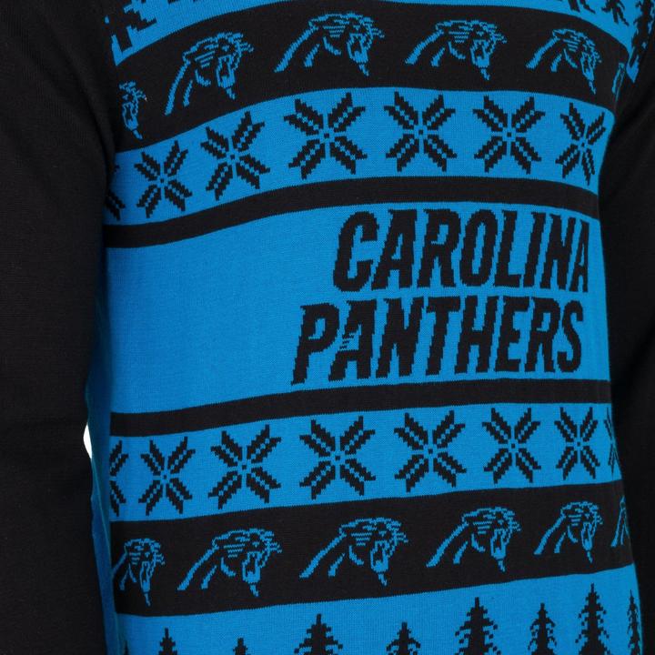 Produktbild Foco NFL Ugly Sweater XMAS Strick Pullover Carolina Panthers - XL (XL)