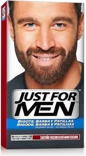 Produktbild Just For Men Mostache And Beard Dark Brown 28 4g