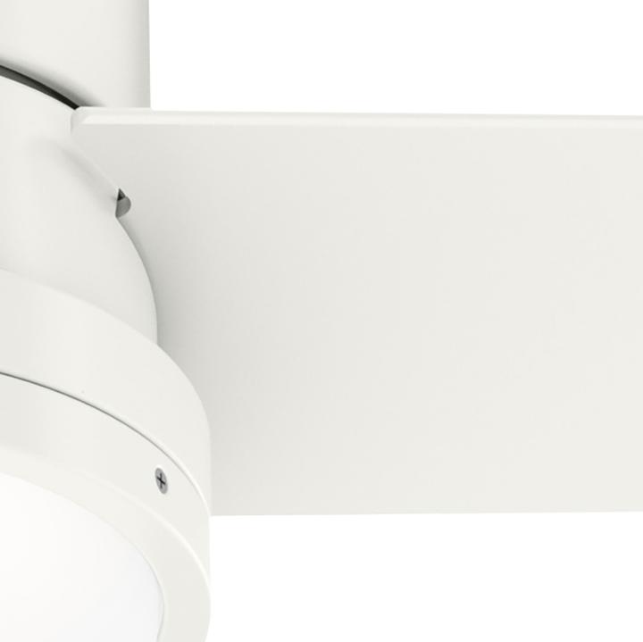 Produktbild Hunter Fans Deckenventilator Greenville Weiss mit Licht (39 dB)