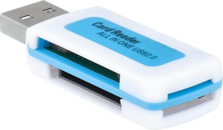 Produktbild No Name Czytnik kart pami?ci SDHCSDMMCRS-MMC Mini-SDadapterMicro SDadapterTFadapterXDMSM (USB 2.0)