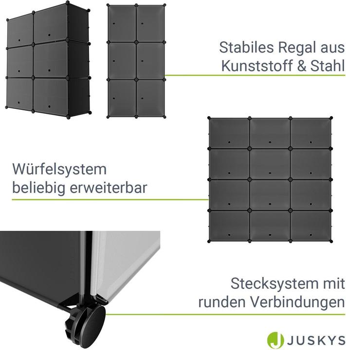 Image du produit Juskys Benson (86 x 96 x 31 cm)