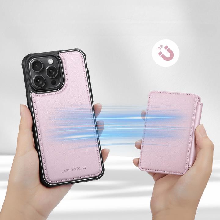Actual product image Cover-Discount iPhone 16 Pro - 2-in-1 back cover with credit card holder (Apple iPhone 16 Pro)