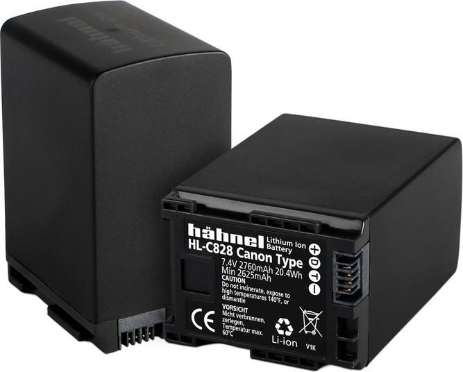 Produktbild Hähnel HL-C828 Canon BP-828 BP-827, 2700mAh, 7.4V, 20Wh (Akku)