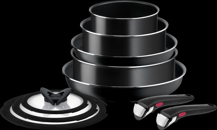 Immagine prodotto Tefal Ingenio Easy On (28 cm, Set di pentole e padelle da cucina, Alluminio)