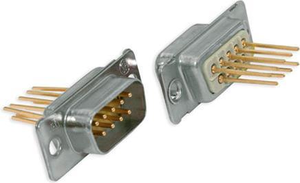 Produktbild Conec 9 pole D-sub male Wire-Wrap connector
