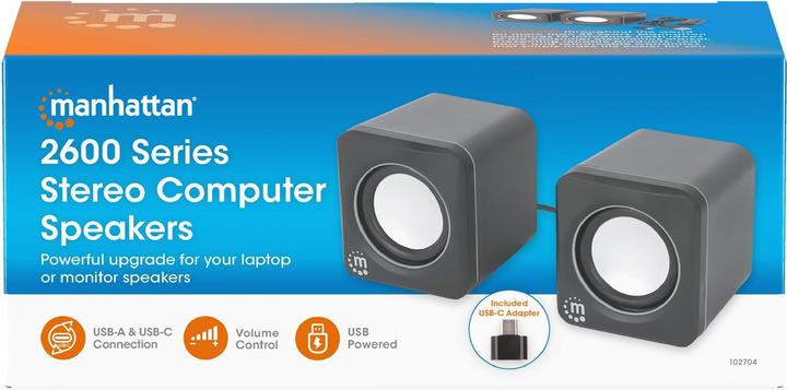 Produktbild Manhattan Lautsprecher für PC und Laptop - 2600 Series