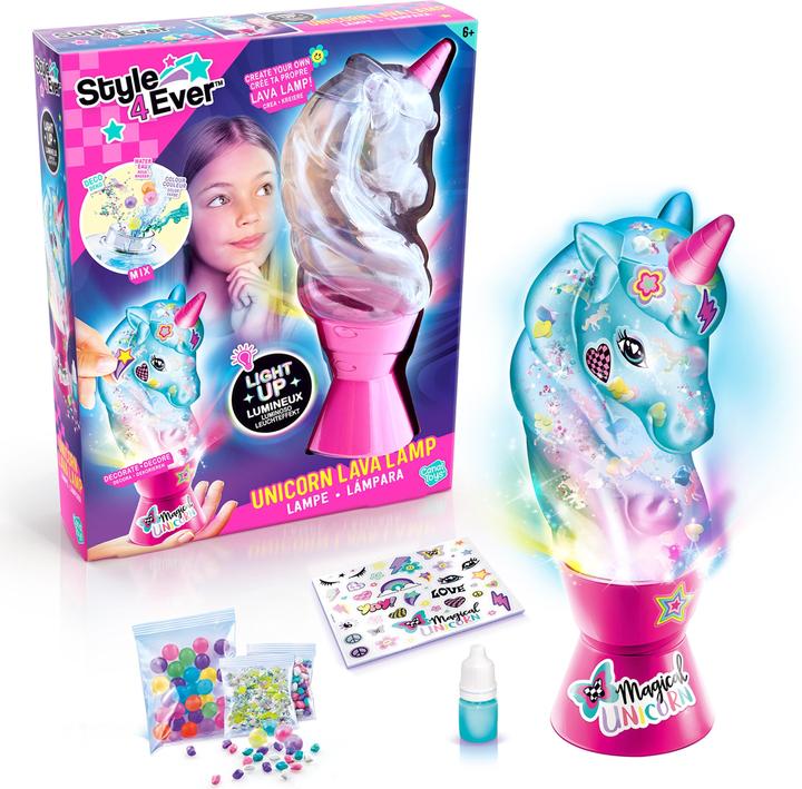 Image du produit Style 4 Ever Gør-Det-Selv Enhjørningelavalampe